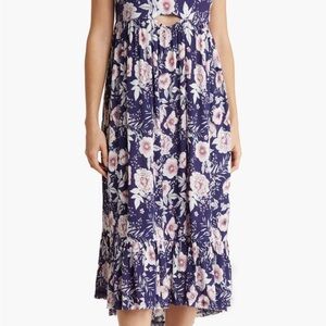 Floral Midi Dress- Never Worn!